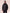 Hugo Boss hooded puffer jacket with softshell yoke in black, side view