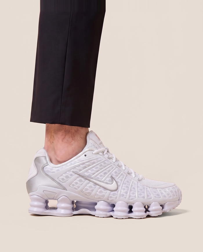 White and silver