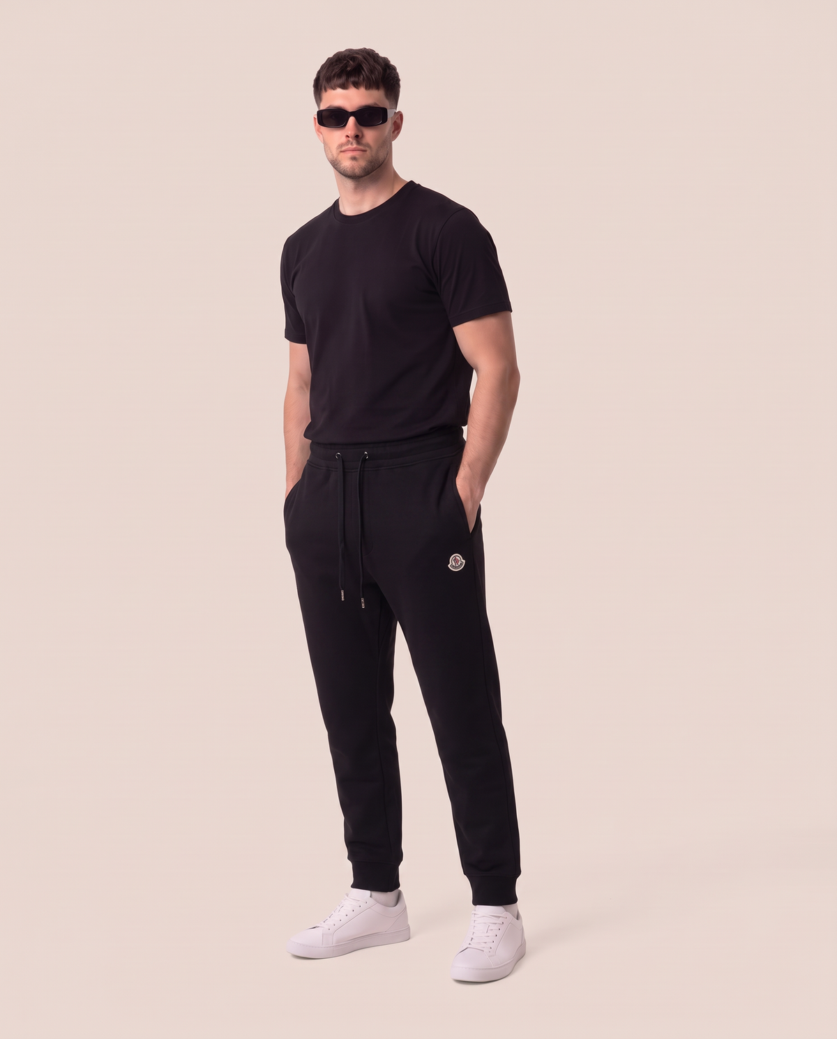 Moncler trenirka hlače črne