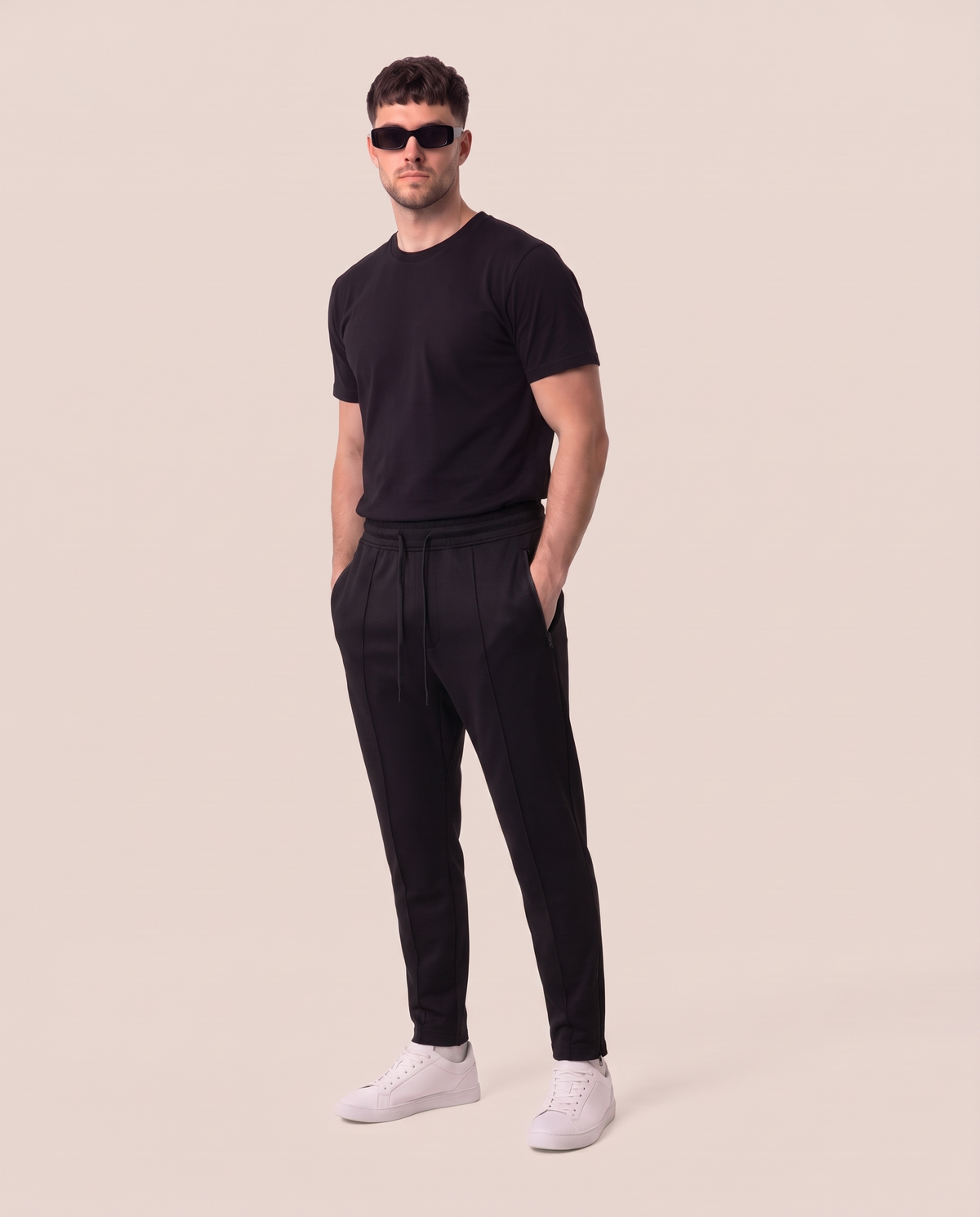 Y-3 trenirka hlače črne