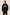 Balenciaga sticker collage hoodie, black, front