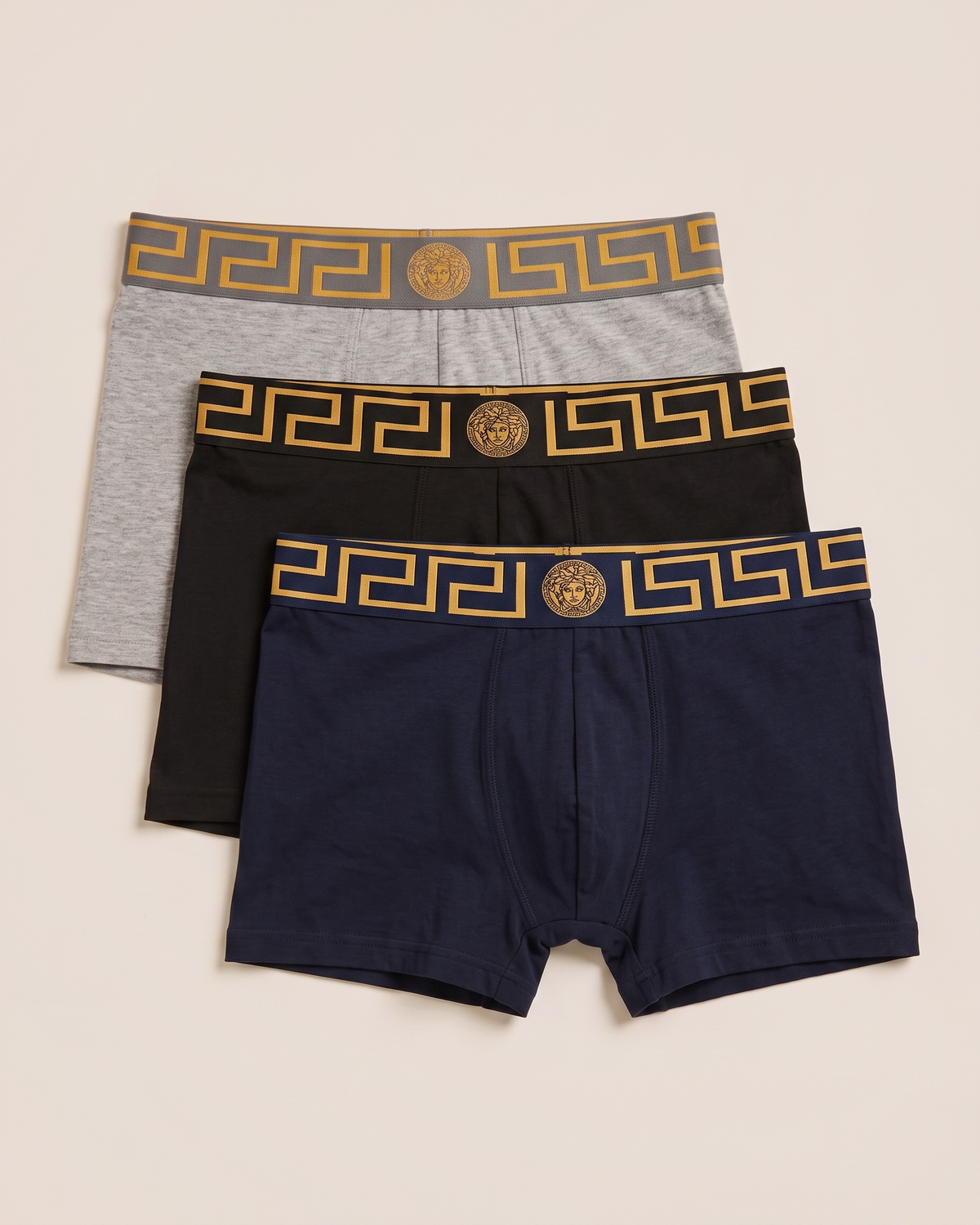 Versace bokserice z grškim vzorcem – komplet 3 kosov